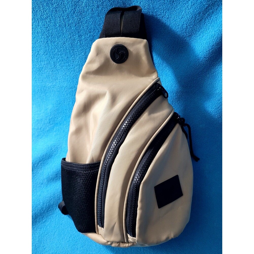 Duchamp London Sling Shoulder Bag Tan Black Backpack Small Medium Crossbody bag
